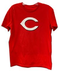 Cincinnati Reds emblem Youth Tee - Red